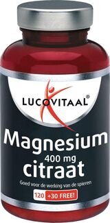 Lucovitaal Magnesium 400 mg Citraat 
