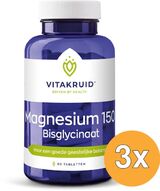 Vitakruid Magnesium 150 Bisglycinaat met L-Taurine