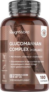 WeightWorld Glucomannan capsules
