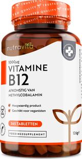 
  
Nutravita Vitamine B12 1000 mcg 
