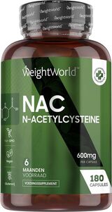 WeightWorld NAC N-Acetyl-Cysteine capsules