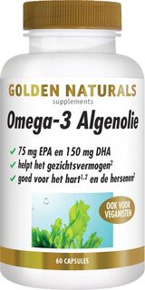 
  
Golden Naturals Omega-3 Algenolie 