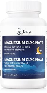 
  
Berg Magnesium Bisglycinaat 400 mg 