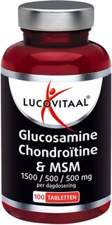
  
Lucovitaal Glucosamine / Chondroïtine / MSM 