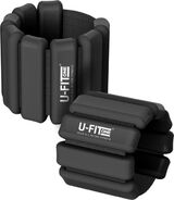 U Fit One Enkel/Pols Gewichten (2 x 1 kg Zwart)