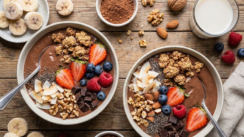 Recept: Chocolate Banana Smoothie Bowl