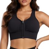 
  
Shapetape Front-Zip Sports Bra Black 